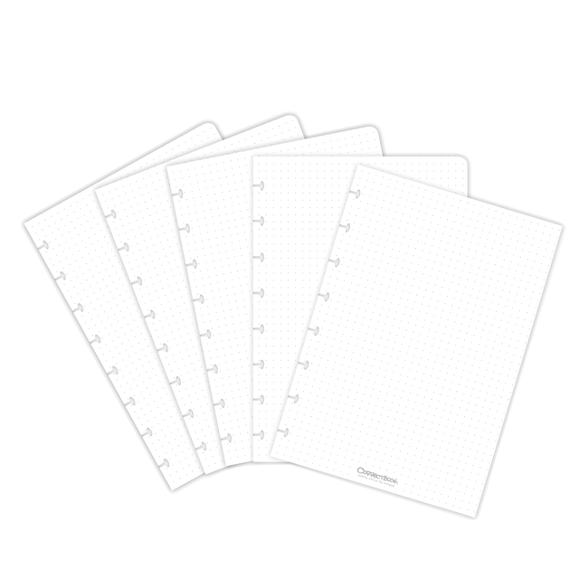 Kit extension Correctbook A5 avec 5 feuilles pointillées