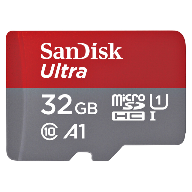 Geheugenkaart Sandisk MicroSDHC Ultra Android 32GB 120MB/s Class 10 A1