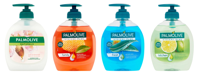 Savon mains Palmolive liquide anti-odeur avec pompe 300ml