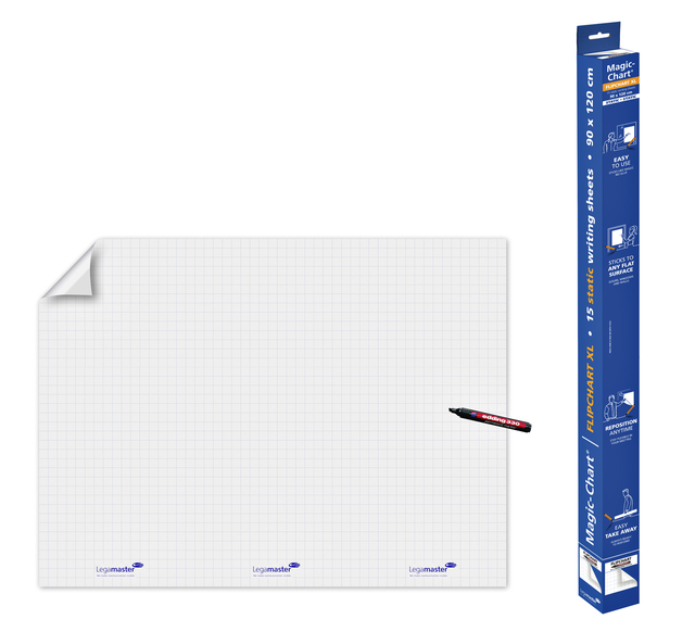 Magic-Chart Legamaster Flipchart XL 90x120cm blanc