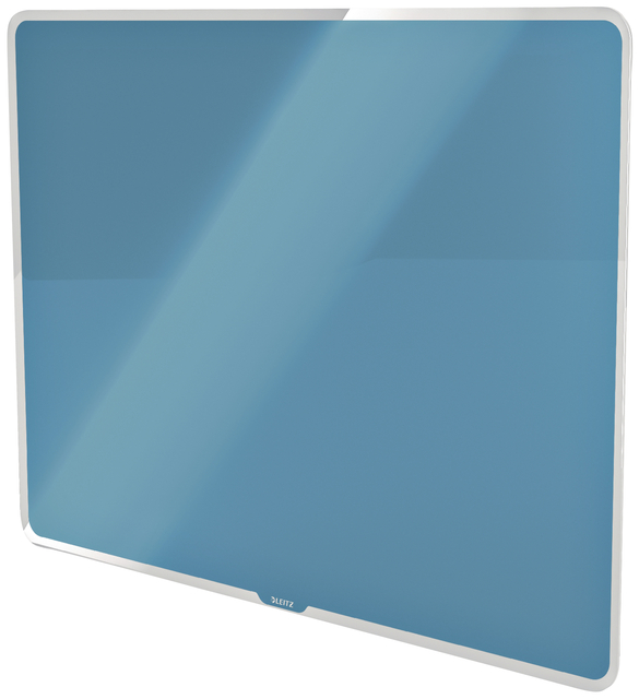 Tableau en verre magnétique Leitz Cosy 600x400mm bleu
