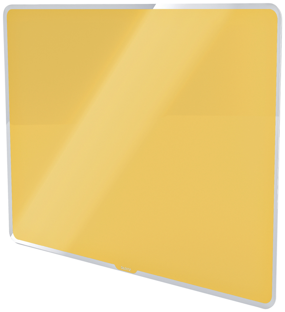 Tableau en verre magnétique Leitz Cosy 800x600mm jaune