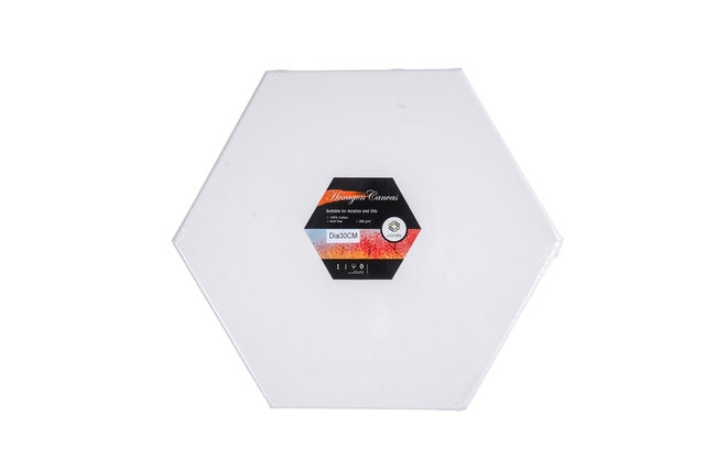 Toile canvas Conda hexagone 30cm