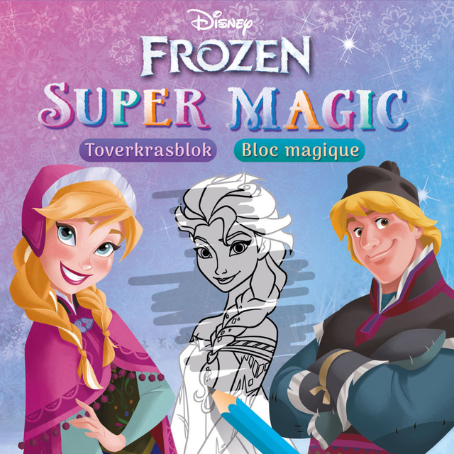 Bloc magique à gratter Deltas Super Magic Disney Frozen