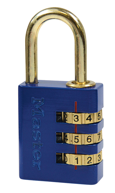 Cadenas Master Lock à combinaison laiton 30mm