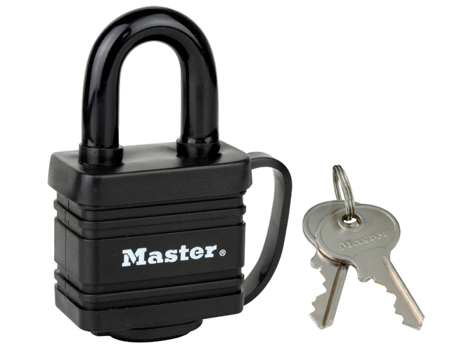 Cadenas Master Lock acier laminé 40mm noir