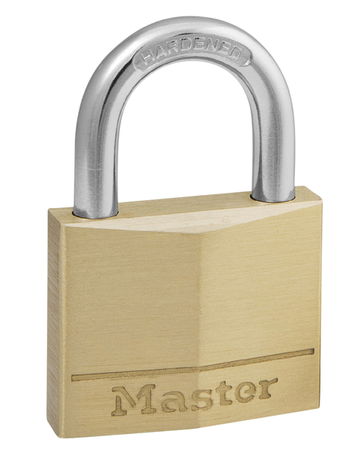 Hangslot Master Lock messing 40mm