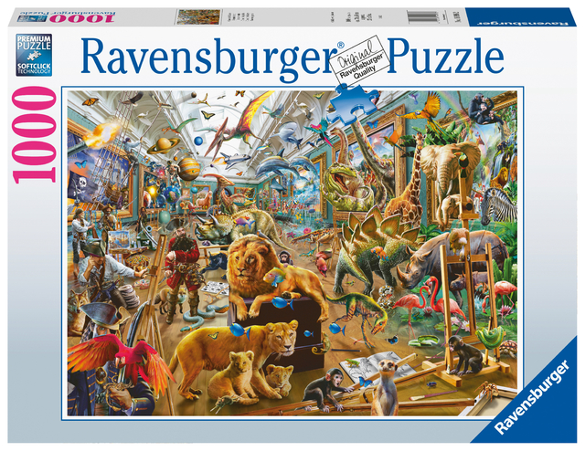 Puzzle Ravensburger Chaos dans la galerie