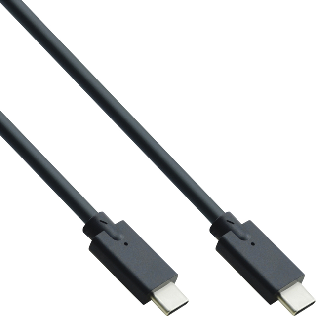 Câble inLine USB-C 3.2 GEN.2 Mâle/Mâle 2m noir