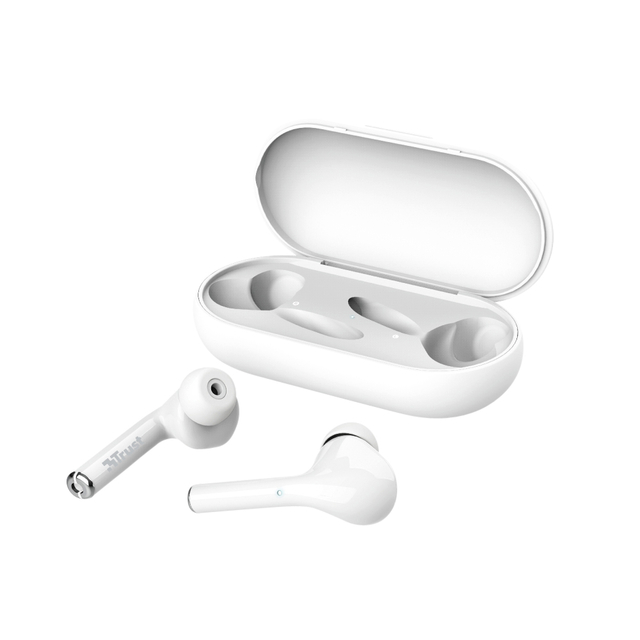 Ecouteurs Trust Nika Touch Bluetooth blanc