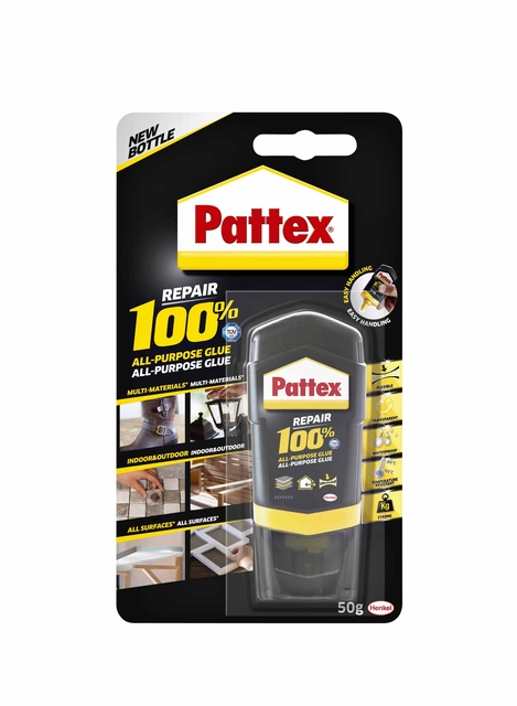 Colle Pattex 100% tube 50g sous blister