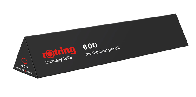Portemine rOtring 600 0,5mm argent