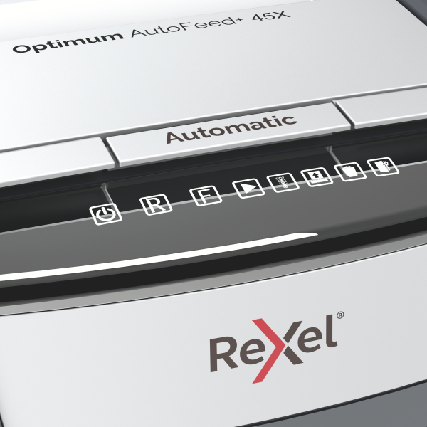 Rexel Optimum Auto+ 45X Cross Cut Papiervernietiger