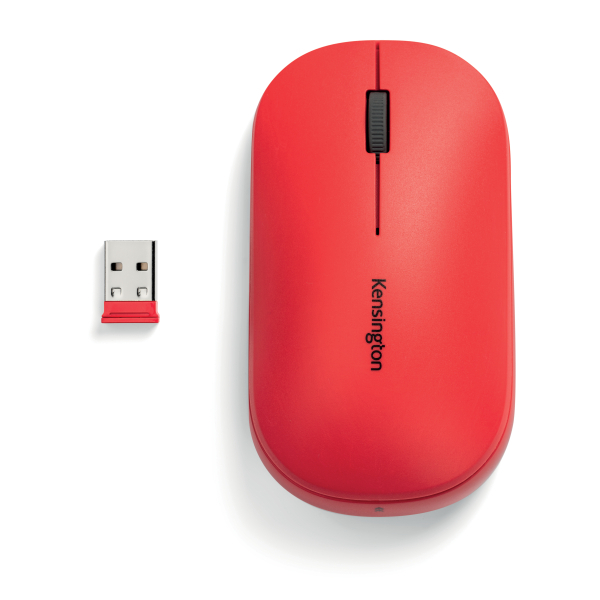 Kensington SureTrack™ dual draadloze muis rood