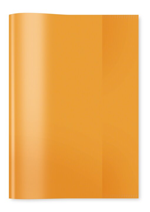 Protège-cahier PP A5 transparent/orange