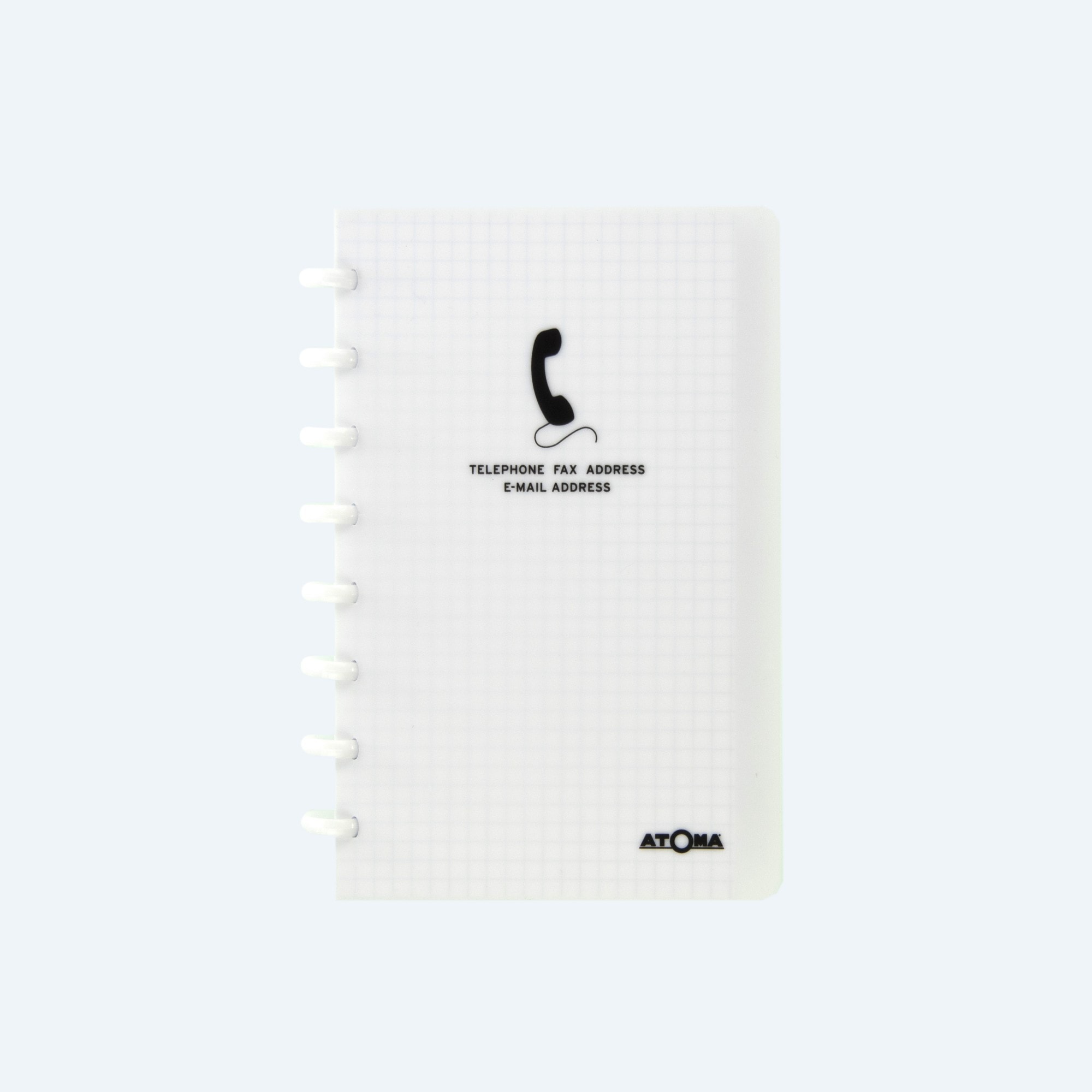 Atoma INDEX BOOK, 140x220, 6x6 mm