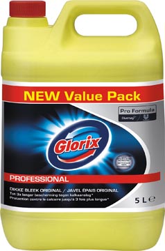 Glorix Original toiletreiniger met bleek, fles van 5 l