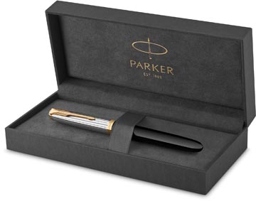 Parker 51 Premium vulpen fijn, zwart GT