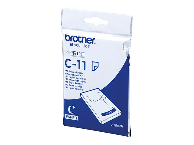 C11 BROTHER Thermisch papier 50vel thermal