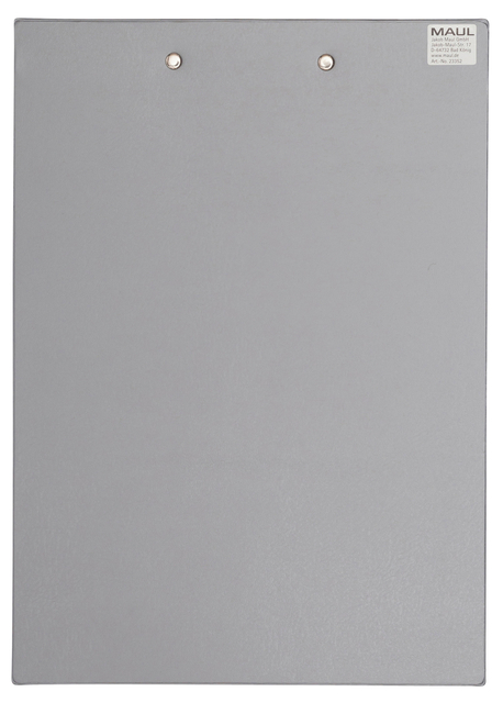 Klembord MAUL A4 staand zilvergrijs