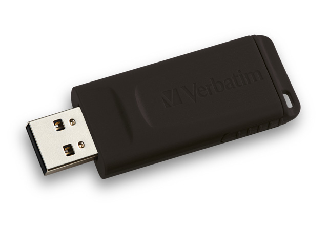 VERBATIM SLIDER USB STICK 32GB 98697 USB 2.0 black