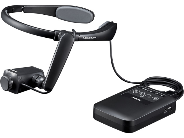 BROTHER WD370B AIR SCOUTER WD370BZ1 head-mounted 720p HD-Display