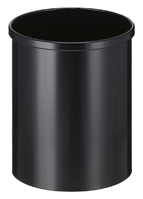 Corbeille à papier Vepa Bins ronde 15 litres noir