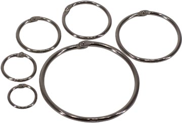 Bronyl gebroken ringen diameter 19 mm, doos van 100 stuks