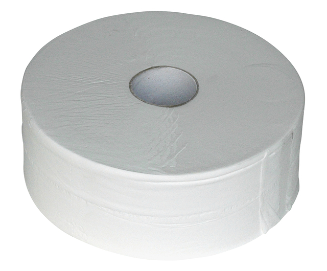 Toiletpapier Euro maxi jumbo 2-laags recyc 380m 6rol