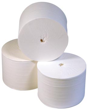 Europroducts toiletpapier zonder kern, 2-laags, 900 vellen, pak van 36 rollen