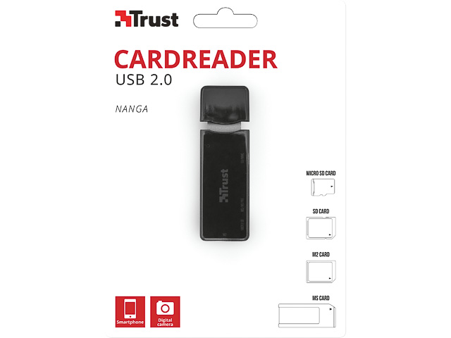 TRUST NANGA USB 2.0 21934 multi slot card reader