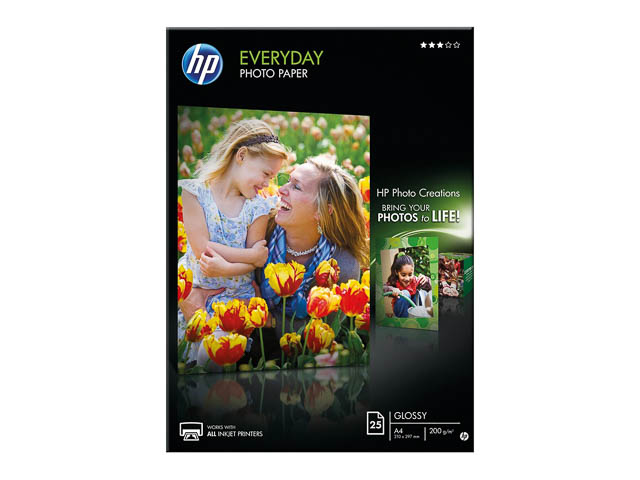 Q5451A HP PHOTO PAPER A4 25sheets 200gr glossy