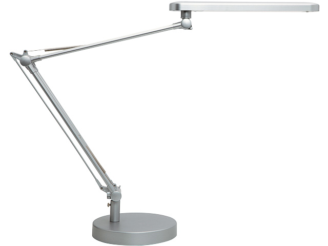 400140847 UNILUX DESK LAMP MAMBO LED 2.0 stand and table clamp dimmable met.grey