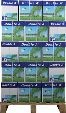 Double A Premium printpapier ft A4, 80 g, pallet van 200 pakken van 500 vel