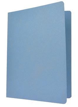 Chemise de classement bleu, ft 24 x 32 cm (pour ft A4)