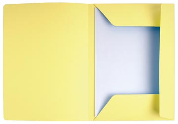 Exacompta dossiermap Super 210, met 3 kleppen, geel