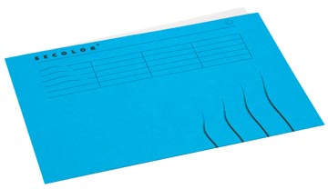 Jalema Secolor dossieromslag voor ft A4 (22,5 x 31 cm), blauw