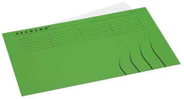 Jalema Chemise de classement Secolor pour ft folio (22,5 x 34,8 cm), vert