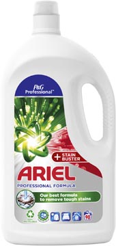 Ariel lessive liquide Stain Buster, bouteille de 4,05 l