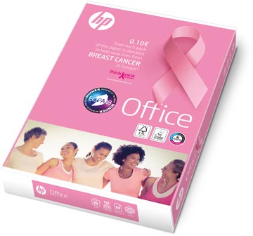 HP Office Pink Ream papier reprographique, ft A4, 80 g, paquet de 500 feuilles