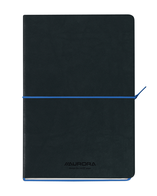 Carnet de notes Aurora Tesoro A5 192 pages ligné 80g bleu