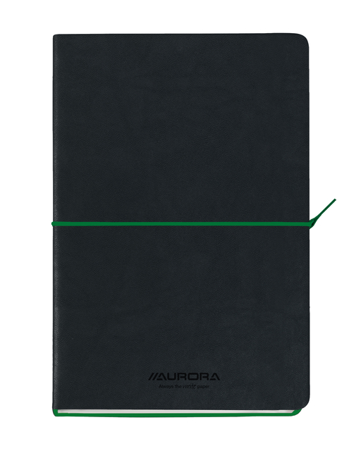 Carnet de notes Aurora Tesoro A5 192 pages ligné 80g vert