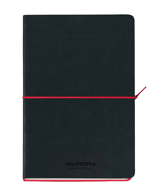Carnet de notes Aurora Tesoro A5 192 pages ligné 80g rouge