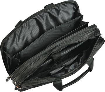 Cristo Portable laptoptas voor 15 inch laptops, zwart