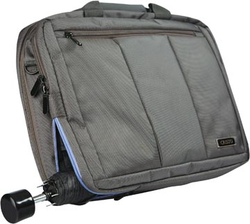 Cristo Portable laptoptas voor 15 inch laptops, 2-in-1, antraciet