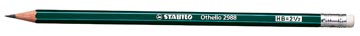STABILO Othello crayon, B, avec gomme