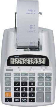 Desq rekenmachine met telrol 30032, 2-kleuren druk