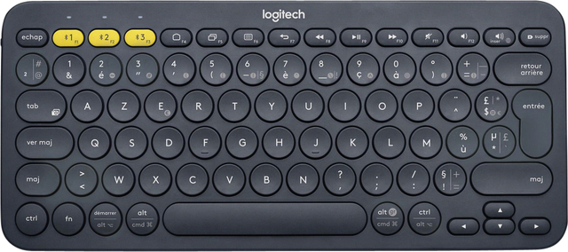 Clavier Logitech K380 Bluetooth AZERTY gris