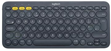 Logitech clavier sans fil K380, qwerty, noir