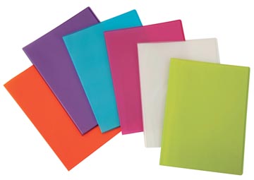 Beautone showalbum, A4, 20 tassen, in geassorteerde kleuren